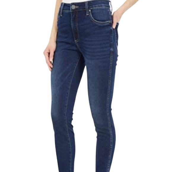 Kut From The Kloth Connie Ankle Skinny Jeans Raw
Hem Size 8 Boho Preppy Comfy - Picture 1 of 13
